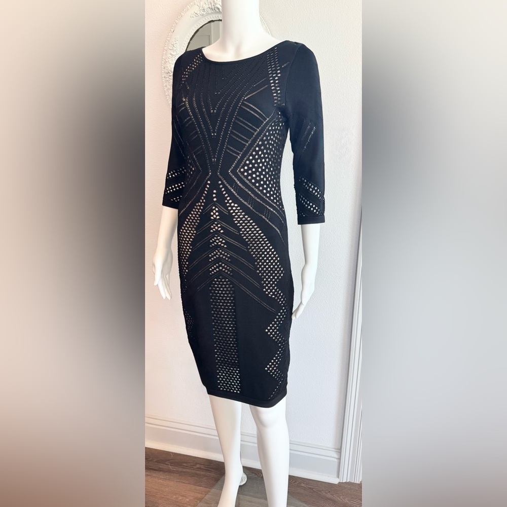 Calvin Klein Bodycon Cutout Stretch Dress S